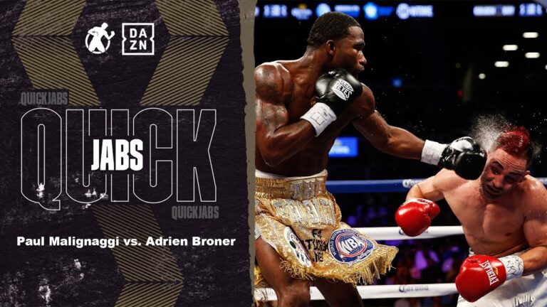#QuickJabs Adrien Broner vs Paulie Malignaggi