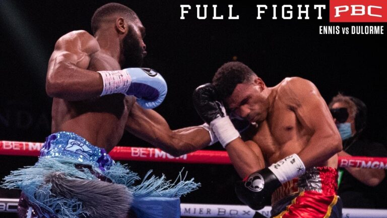 Ennis vs Dulorme FULL FIGHT: October 30, 2021 | PBC on Showtime