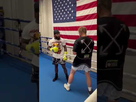 Cleveland's Own: Jake Paul Trains Alongside Montana Love #Shorts