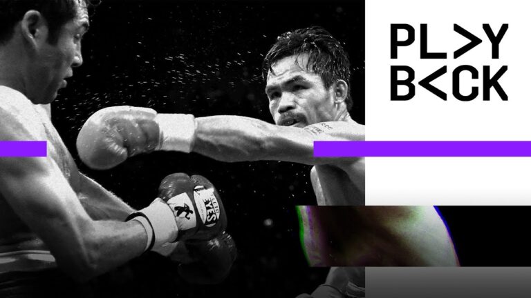 Playback: Oscar De La Hoya vs. Manny Pacquiao