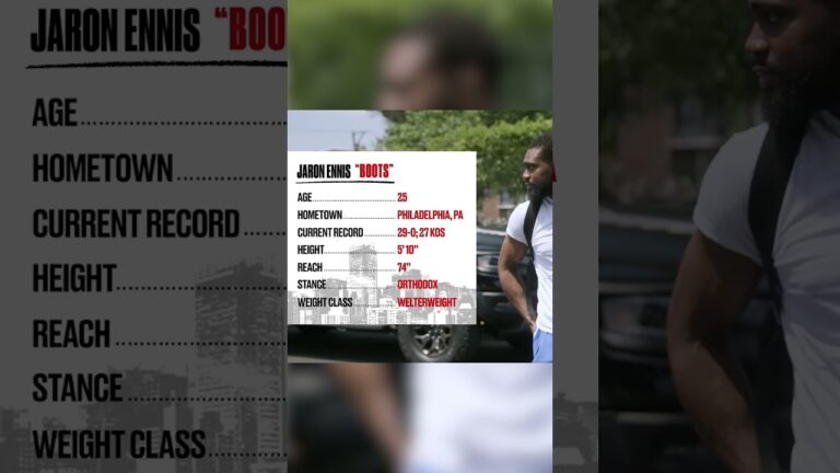 Jaron Ennis Is The Boogeyman Of The Welterweight Division 🥶#boxing