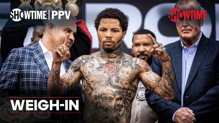 Gervonta Davis vs. Hector Luis Garcia: Weigh-In | SHOWTIME PPV