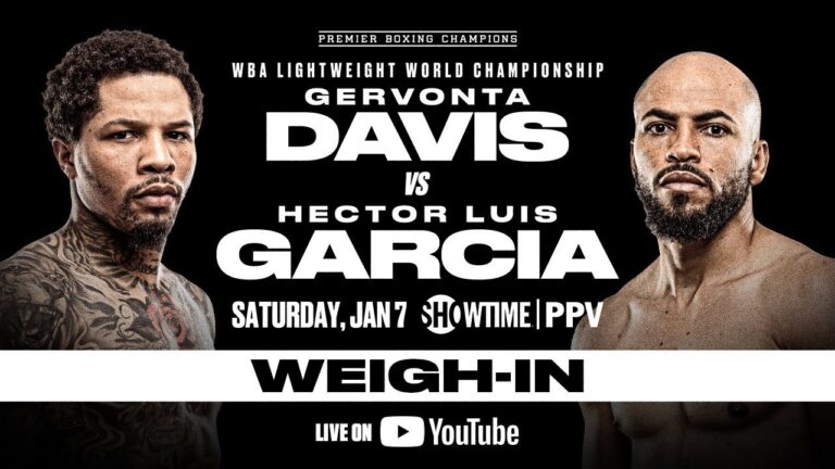 Watch Live: OFFICIAL WEIGH-IN | #DavisGarcia