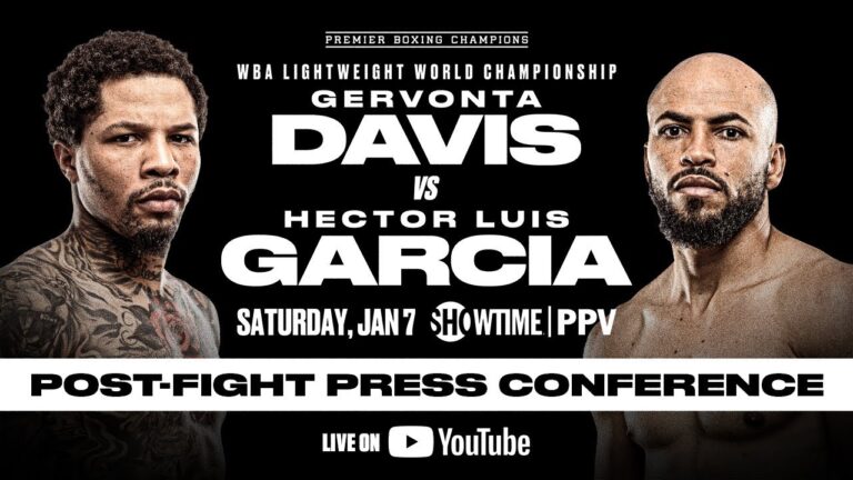 Watch Live: POST-FIGHT PRESS CONFERENCE | #DavisGarcia