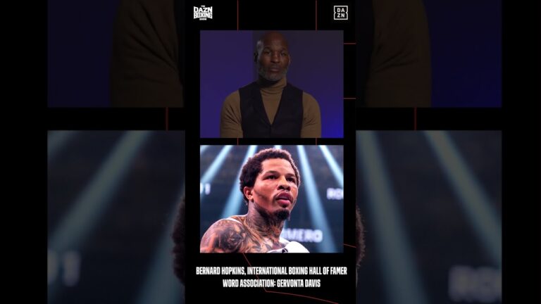 'Ryan Garcia? STAR' 💫 – Word Association With Bernard Hopkins #shorts