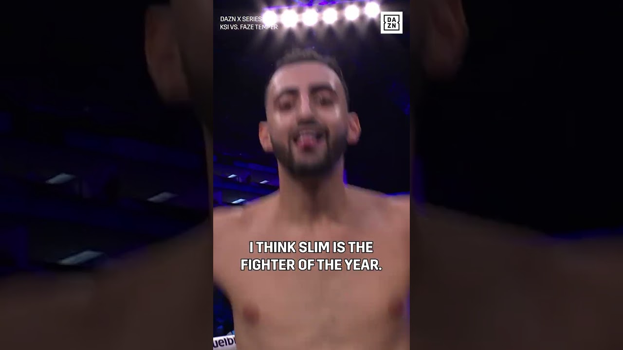 KSI picks his boxer of the year #shorts