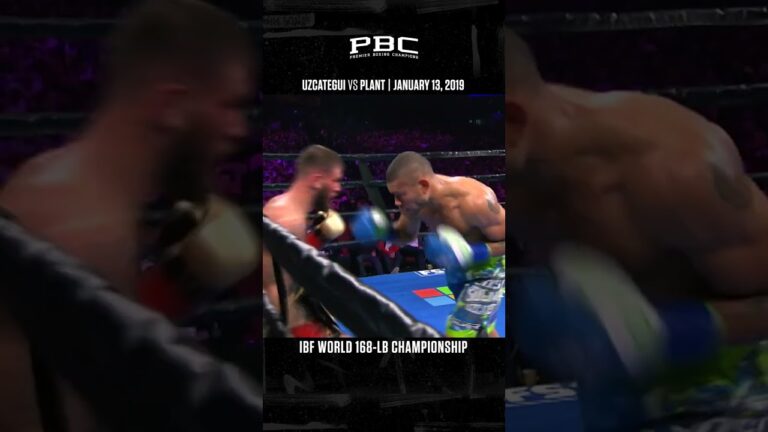 4 YEARS AGO, Caleb Plant defeated Jose Uzcategui by UD to become a 168-lb world champ
