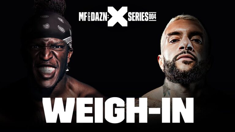 KSI vs. FaZe Temper | MF & DAZN X 004 Weigh In Livestream