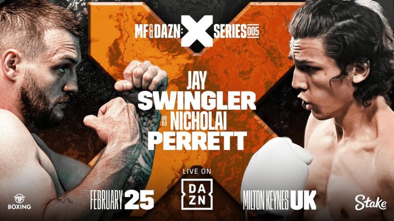 Coming Soon 🔜 Jay Swingler vs. Nicholai Perrett Headlines DAZN X 005