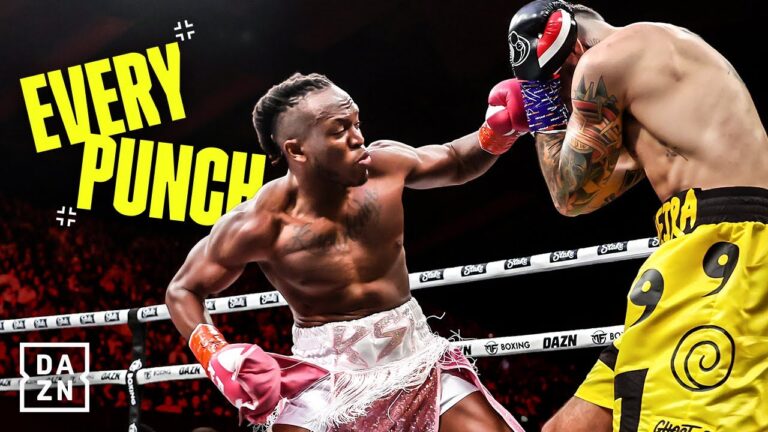 FIRST ROUND KO! KSI vs FaZe Temper | Every Punch