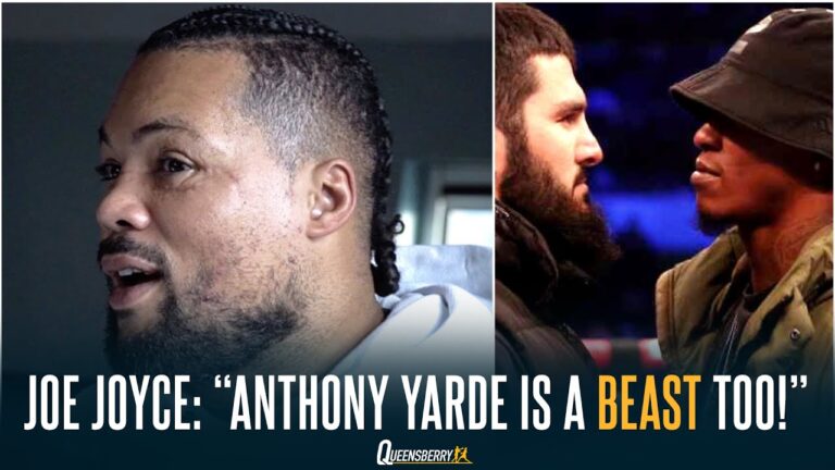 "YARDE IS A BEAST TOO!" | Joe Joyce Discusses Artur Beterbiev v Anthony Yarde On January 28