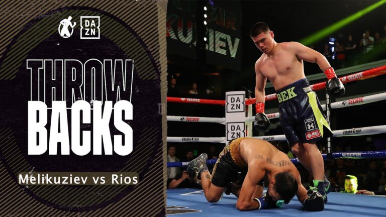 #throwback  – Bektemir Melikuziev Pro Debut vs Martin Rios