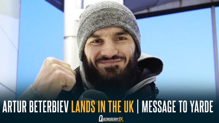 Artur Beterbiev SENDS MESSAGE TO ANTHONY YARDE | Lands In The UK Ahead Of January 28th Showdown