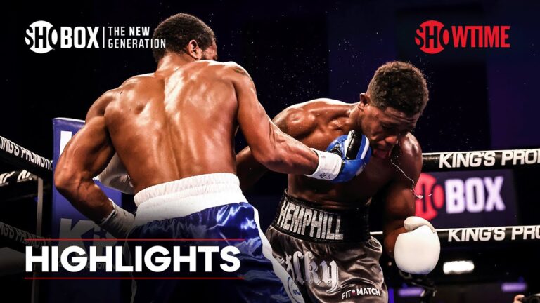 David Stevens Scores Wild Last-Second KO Of Sean Hemphill | SHOBOX: THE NEW GENERATION