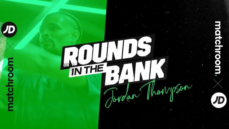 Rounds In The Bank, ep3: Jordan Thompson – JD x Matchroom