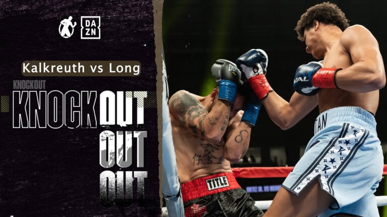 #KOTuesday – Cruiserweight Tristan Kalkreuth KO's Dustin long in the 1st round & hits a BACKFLIP!