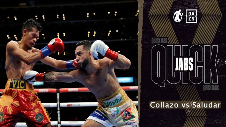 #QuickJabs – Puerto Rican, rising star, Oscar Collazo vs Victorio Saludar
