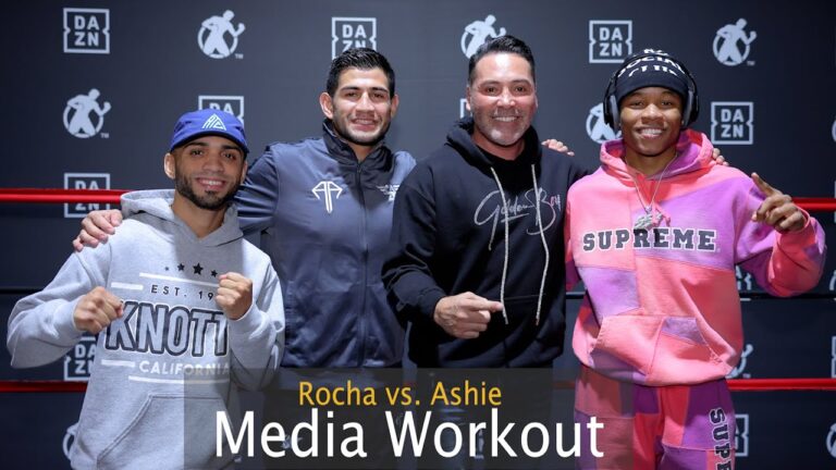 Alexis Rocha vs. George Ashie Media Workout (RECAP)