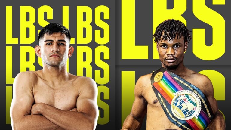 ALEXIS ROCHA VS. GEORGE ASHIE WEIGH IN LIVESTREAM