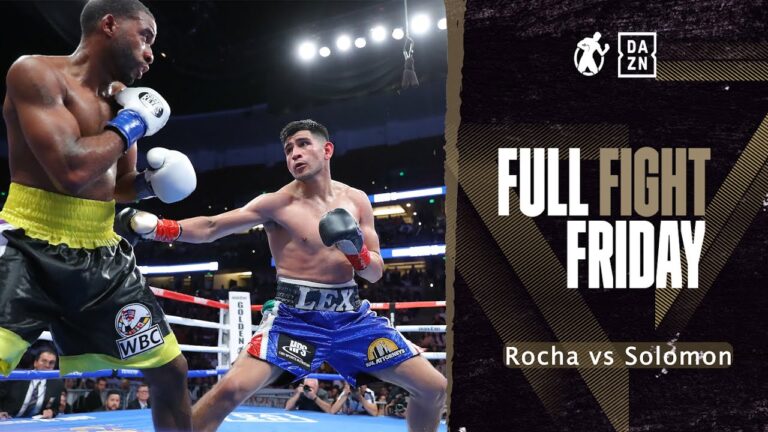 #FullFightFriday – Alexis Rocha vs Brad Solomon