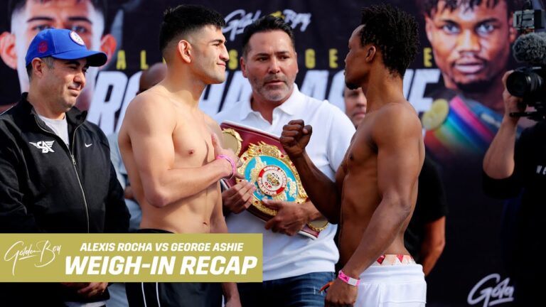 Alexis Rocha vs George Ashie Fight Week (RECAP) – Press Conference & Weigh In