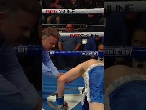 It's not a Bektemir Melikuziev fight without a body shot KO 👊 #shorts