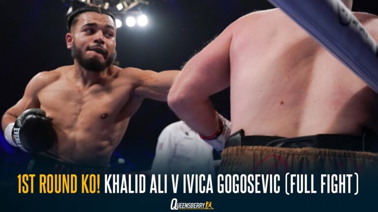 KHALID ALI DESTROYS OPPONENT IN FIRST ROUND!