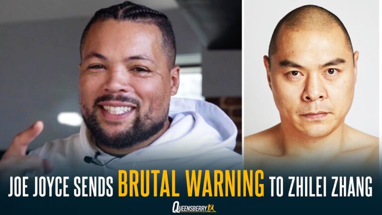 EXCLUSIVE – "You're Gonna Get BANGED!" | Joe Joyce on BRILLIANT Fight With Zhilei Zhang On April 15