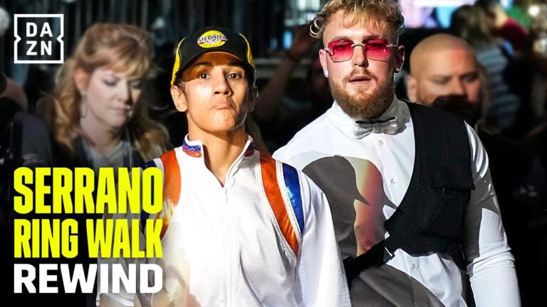 Amanda Serrano's Ring Walk vs Katie Taylor is ABSOLUTE SCENES