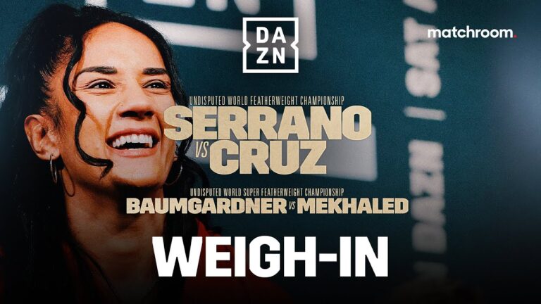 AMANDA SERRANO VS. ERIKA CRUZ WEIGH IN LIVESTREAM