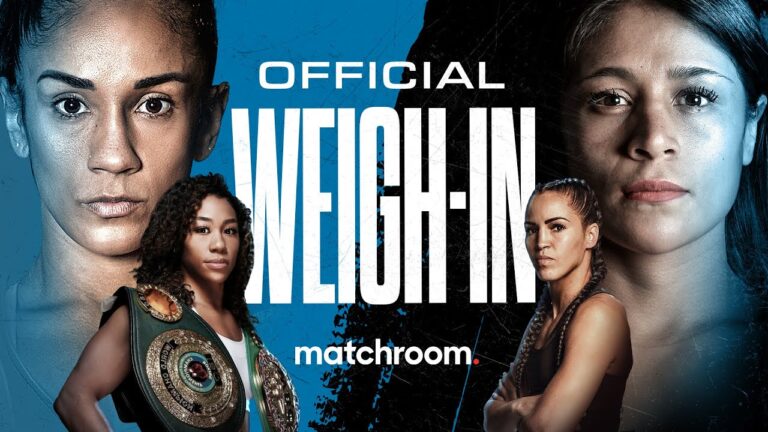 Amanda Serrano vs Cruz & Alycia Baumgardner vs Mekhaled Weigh In