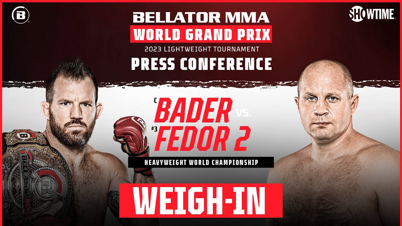 2023 Lightweight WGP Presser | Bellator 290: Bader v Fedor 2 – Weigh-In | BELLATOR MMA x SHOWTIME