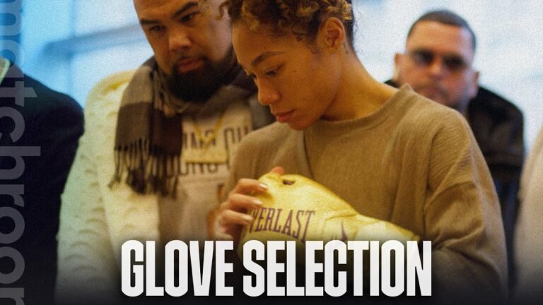 Alycia Baumgardner & Team Serrano pick their gloves for Undisputed 🥊