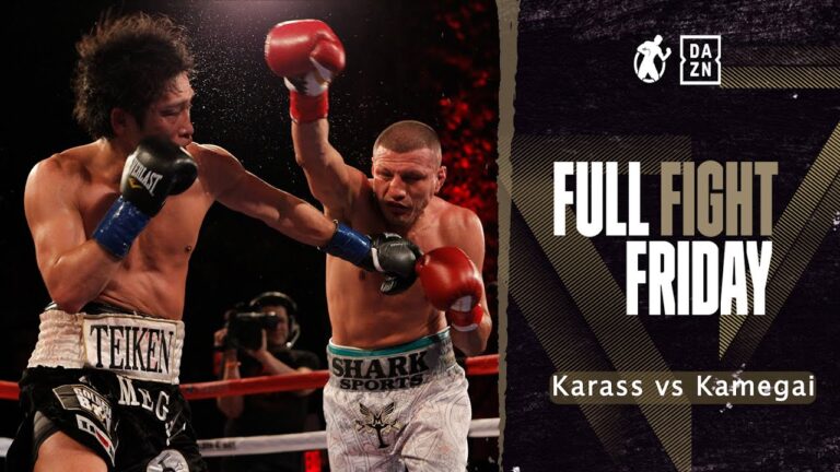 #FullFightFriday – Yoshihiro Kamegai vs Jesus Soto Karass 1