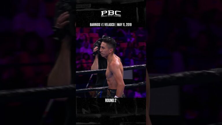 Mario Barrios Scores a PICTURE PERFECT Body Shot Knockout