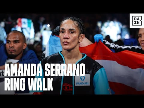 Amanda Serrano's ICONIC Hulu Theatre at MSG Ring Walk