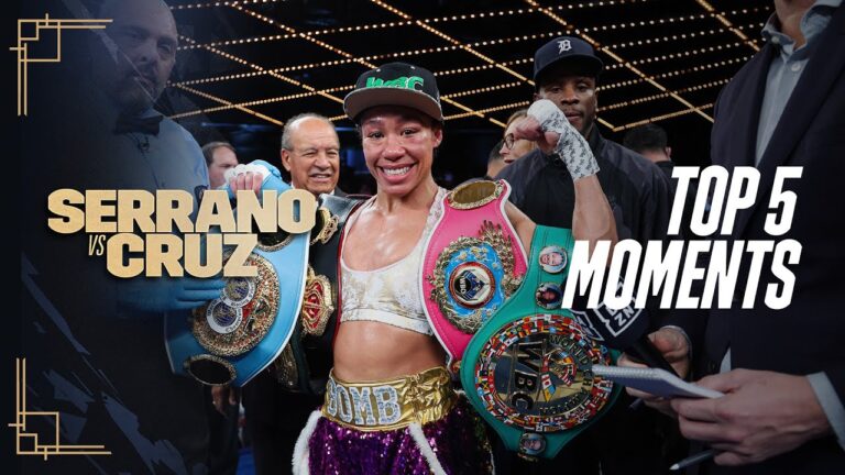 A HISTORIC NIGHT | Top 5 Moments – Serrano vs. Cruz