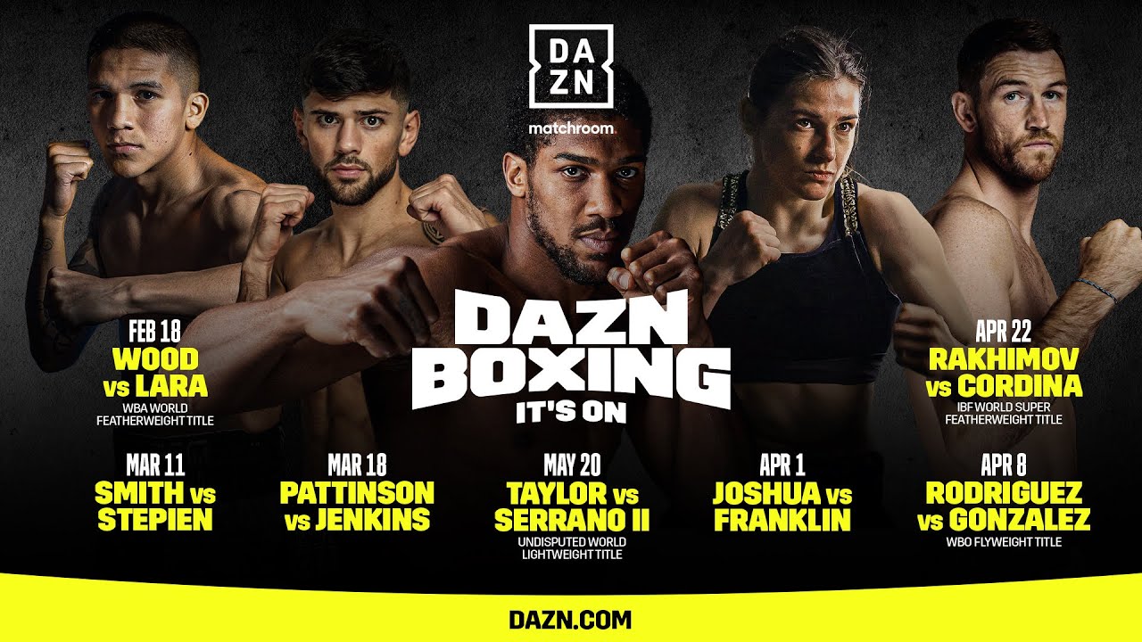 ANTHONY JOSHUA'S RETURN 🔥 | DAZN Upcoming Schedule
