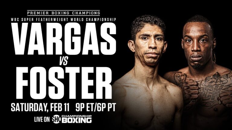 Rey Vargas Aims to Become a Three-Division World Champion February 11 on SHOWTIME