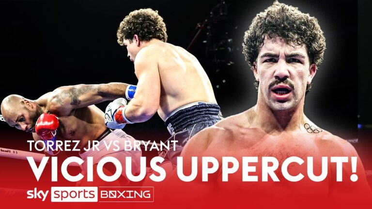 Monster Richard Torrez Jr uppercut floors opponent in the first! 🤯