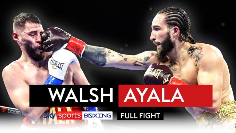 FULL FIGHT! | Nico Ali Walsh vs Eduardo Ayala! | Walsh DROPS Ayala 😤