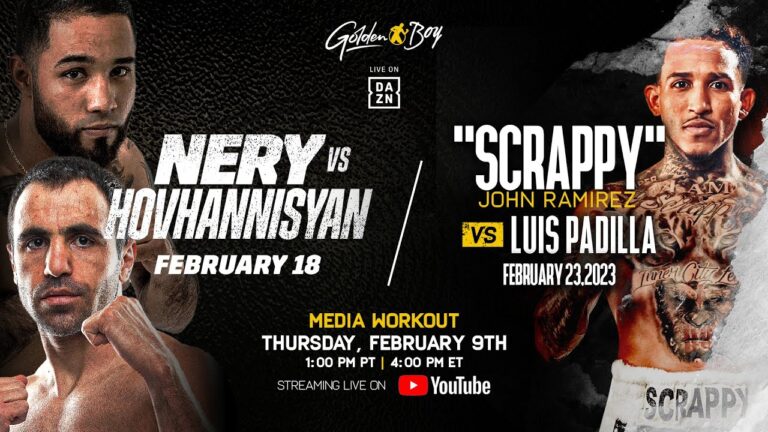 AZAT HOVHANNISYAN AND â€œSCRAPPYâ€ RAMIREZ  L.A. MEDIA WORKOUT