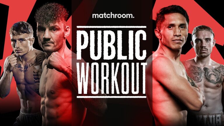 Leigh Wood vs Mauricio Lara Plus Undercard Public Workout