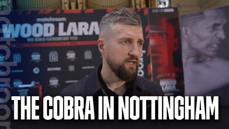 "City Ground is a must!"- Carl Froch talks Leigh Wood vs Mauricio Lara