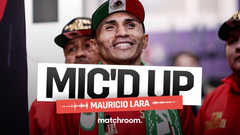 Mauricio Lara Mic'd Up: Leigh Wood Fight, Weigh In Day