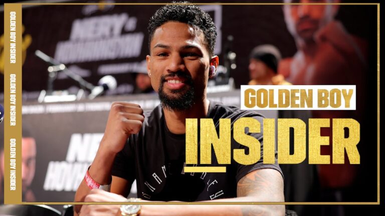 Golden Boy Insider – Shane Mosley Jr. a Father to his 1st Daughter & His Rise To Title Contention!!