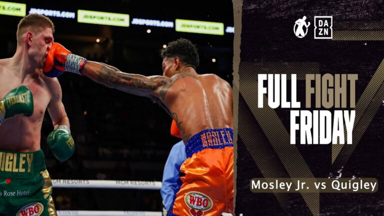 #FullFightFriday – Jason Quigley vs Shane Mosley Jr
