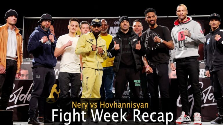 #ICYMI – NERYHOVHANNISYAN FIGHT WEEK RECAP!!