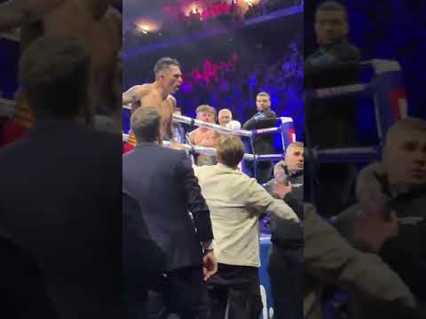 💦 Mauricio Lara spits at Josh Warrington 😲 #Shorts
