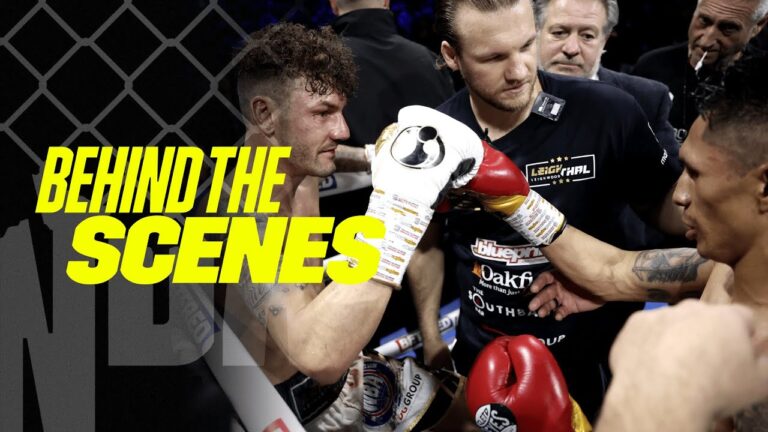 'Wait For The Rematch' 👀 – Behind The Scenes At Wood vs. Lara